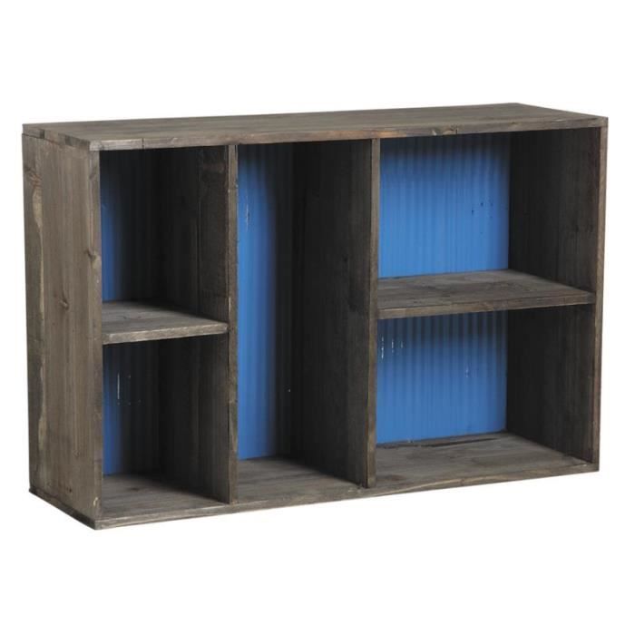 etagere bois zinc