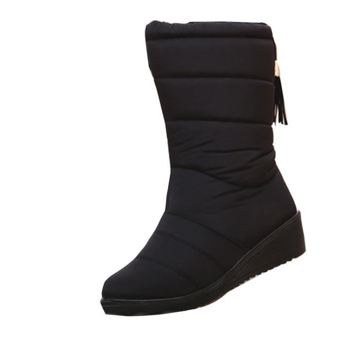 bottes de neige femme pas cher
