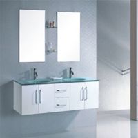 ENSEMBLE MEUBLES DE SALLE DE BAIN  Meuble de salle de bain JAPAO coloris Blanc SDB082