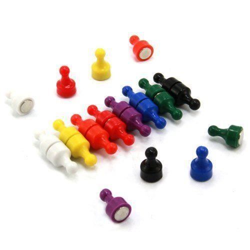 expert lot de 16 aimants en forme de quille pour le bureau ou le frigo