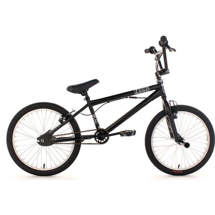 BMX Freestyle 20'' Four noir Rotor 360° KS Cycling Bienvenue dans