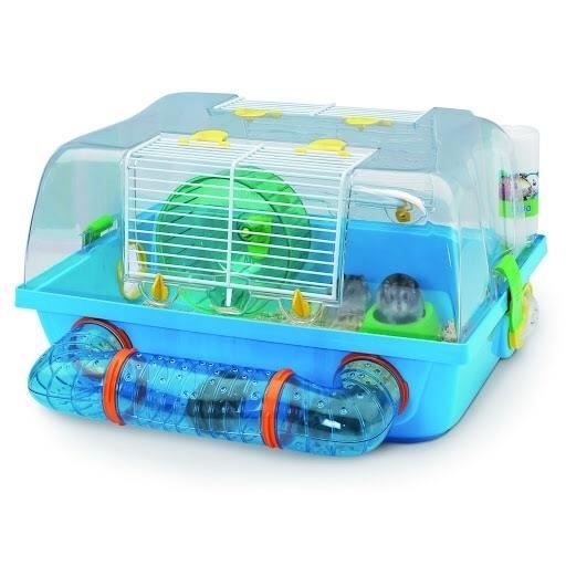 Cage hamster 42,50 x 38 x 24cm savic spelos métro souris petit rongeur