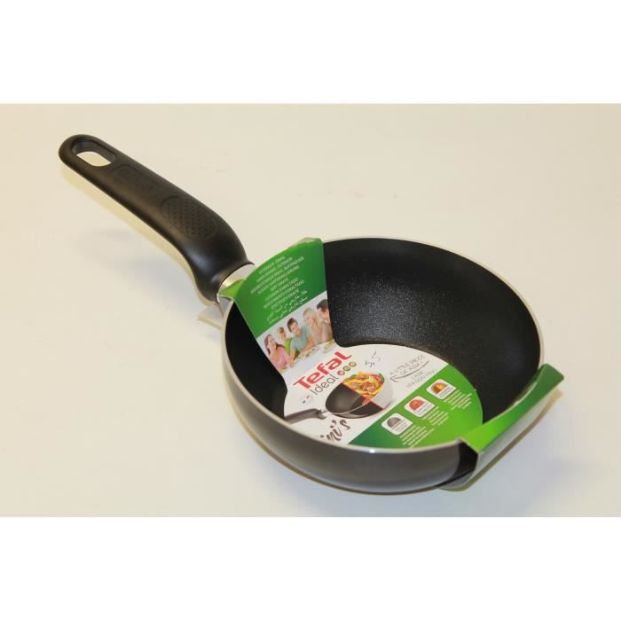Poele mini Wok TEFAL 16cm Noir A3687402 Achat / Vente poêle
