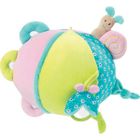 BALLE - BOULE - BALLON Grande balle hochet bobby bel oeil turquoise