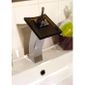  Robinet Mitigeur verre ambre pour lavabo ou vasque