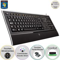 CLAVIER - PAVE NUMERIQUE Logitech Illuminated Keyboard