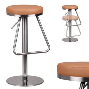 tabouret de bar inox