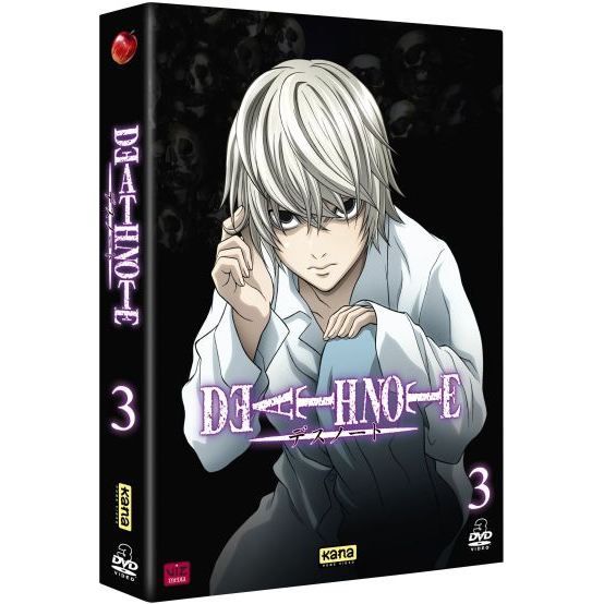 DVD Death note, vol. 3 en dvd manga japanimation pas cher