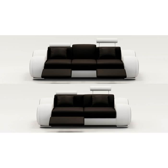 Canapé cuir achat / vente canapé cuir pas cher cdiscount