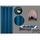 RIDEAU - DOUBLE RIDEAUX - VOILAGE - PANNEAU JAPONAIS Rideau occultant bleu 140x260cm