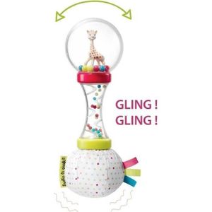 VULLI Boite Cadeau Hochet Double Mati?re 'Soft Maracas'