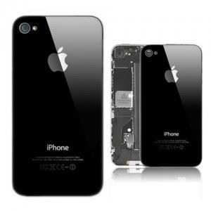 Façade Vitre arrière COMPATIBLE iPhone 4 Noir Achat
