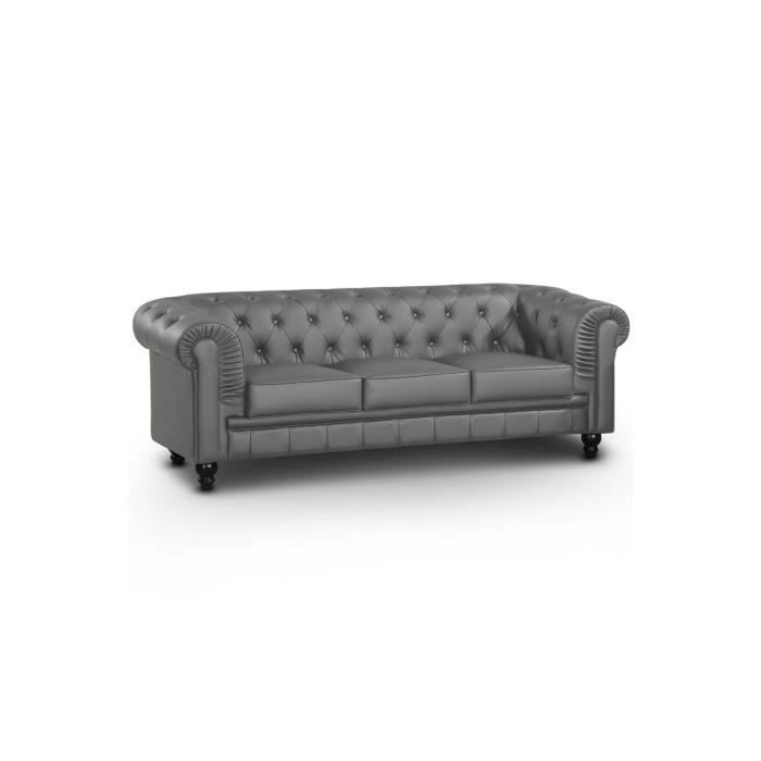 canape chesterfield 3 places pas cher