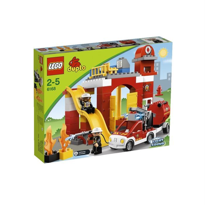 comment construire la caserne de pompier lego