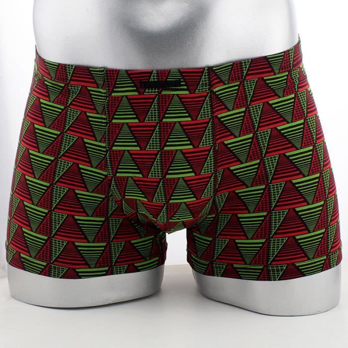 Marque Mode imprimé Caleçon boxeur des hommes d... Achat / Vente caleçon Cdiscount