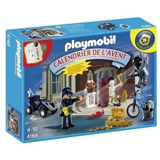 PLAYMOBIL 4168 Calendrier de l'Avent Policier - Achat / Vente univers