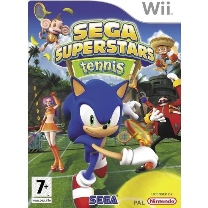 SEGA SUPERSTARS TENNIS / JEU CONSOLE NINTENDO Wii Achat / Vente jeux
