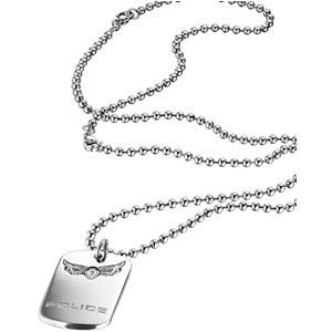 Collier Police pour homme - Chaîne boule avec pendentif plaque avec ... Collier Police pour homme - Chaîne boule avec pendentif plaque avec ...
