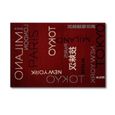 TAPIS - DESSOUS DE TAPIS Tapis Métropolis 120/170 Rouge