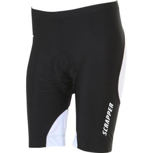 SCRAPPER Cuissard Vélo Sb Homme - Noir Blanc