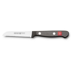 WÜSTHOF GOURMET Couteau d'office avec lame dentelée TR4011 8cm noir
