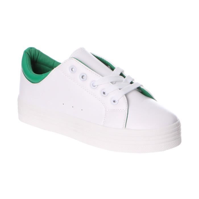 tennis compensée femme pas cher