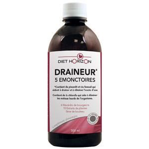 Diet Horizon Draineur 5 émonctoires 500 ml - Achat / Vente Diet Horizon Draineur 5 émonctoires 500 ml - Achat / Vente
