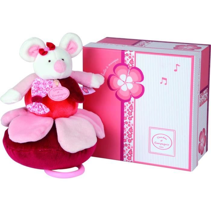 Doudou et compagnie Clémentine la souris Pantin GM Made In Bébé, votre
