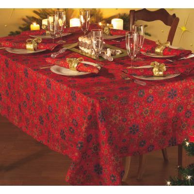 Nappe De Noel 140 X 180 Cm - Achat / Vente nappe de table - Cdiscount