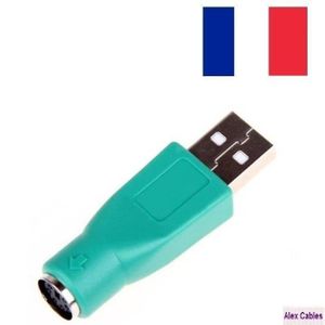 CÂBLE INFORMATIQUE Alex Cables® Adaptateur Convertisseur PS2 Femelle