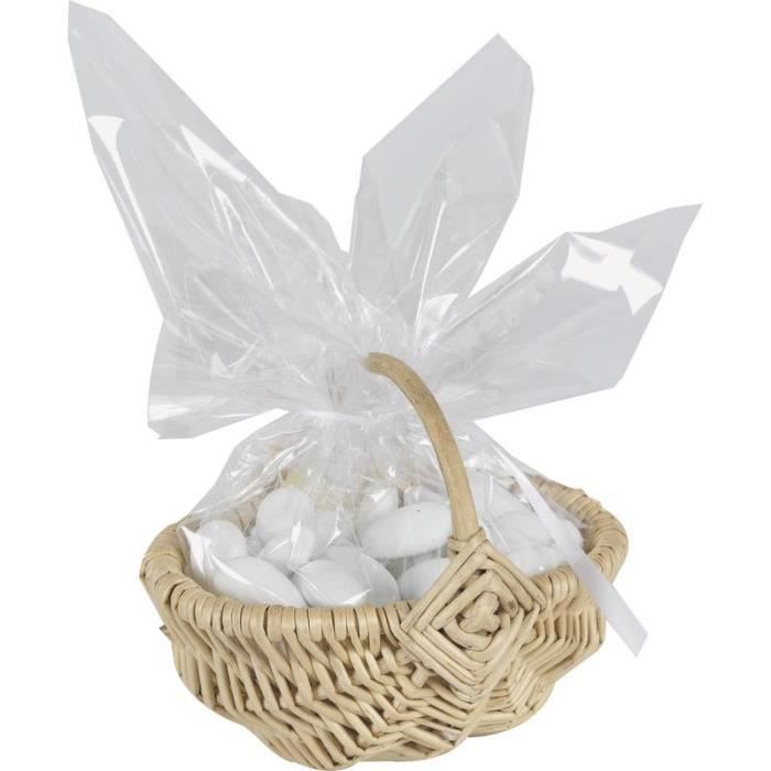 Petit panier en osier - Achat / Vente boîte à dragées ...
