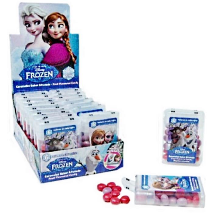 1 BOITE DE BONBON REINE DES NEIGES FROZEN SAVEUR FRAISE MURE DISNEY