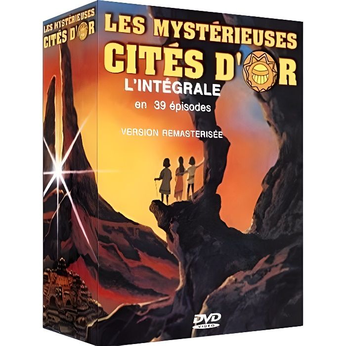 Les Cités D Or Film Complet COFFRET 4 DVD LES MYSTERIEUSES CITES D'OR, L'intég en dvd dessin animé
