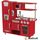 DINETTE Kidkraft Combiné De Cuisine rétro Rouge