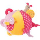 BALLE - BOULE - BALLON Grande balle hochet bobby bel oeil framboise