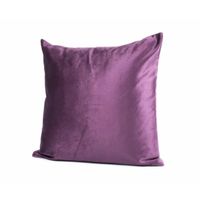 Coussin 45x45cm Velour/Lin Aubergine Jaipur Coussin 45x45cm Velour/Lin Aubergine Jaipur