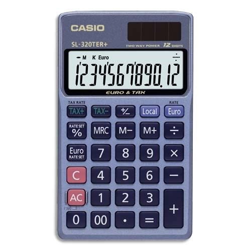 CASIO Calculatrice de poche 12 chiffres Achat / Vente calculatrice