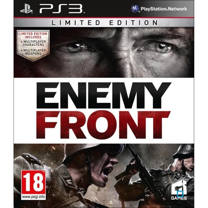 Enemy Front Edition Limitée PS3 Achat