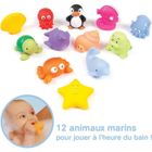  LUDI Lot de 12 aspergeurs de bain