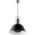 LUSTRE - SUSPENSION - PLAFONNIER SUSPENSION SYDNEY FER BICOLOR
