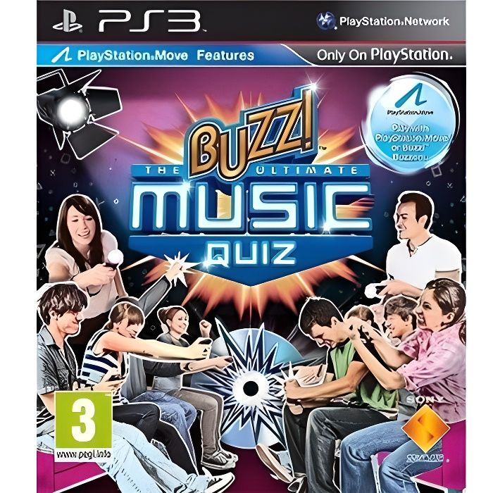 BUZZ THE ULTIMATE MUSIC QUIZZ 2010 / Jeu console   Achat / Vente