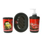SET ACCESSOIRES SALLE DE BAIN CARS Set salle de bain 3 pièces