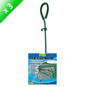 TETRA Lot de 3 Epuisettes FN M 10cm pour poisson