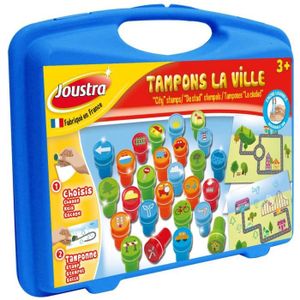 JOUSTRA Mallette De Tampons La Ville