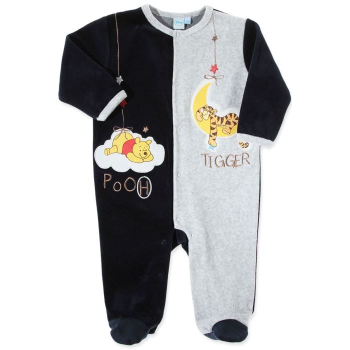 pyjama bébé garçon Winnie l'ourson et Tigrou Bébé fera de beaux
