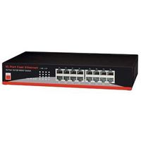 SWITCH - HUB ETHERNET - INJECTEUR Lindy - Switch FAST Ethernet NWAY Switch 16 ports