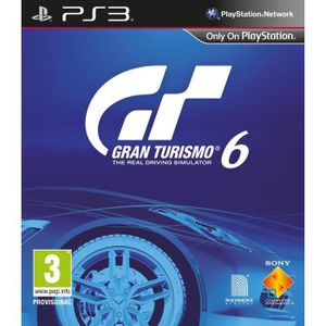 JEUX PLAYSTATION 3 Gran Turismo 6 JEUX PLAYSTATION 3 Gran Turismo 6