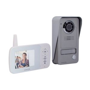 CHACON Visiophone 34817 sans fil digital 2,4 GHz avec écran LCD 3,5\