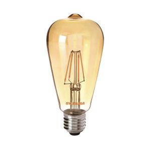 SYLVANIA Ampoule LED ? filament Toledo Retro ST 64 Edison ambré E27 4W équivalence 35W