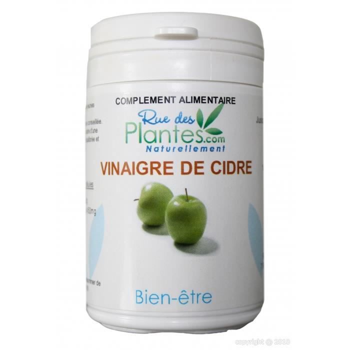 Vinaigre de cidre 60 gélules Achat / Vente cholestérol tension Vinaigre de cidre 60 gélule